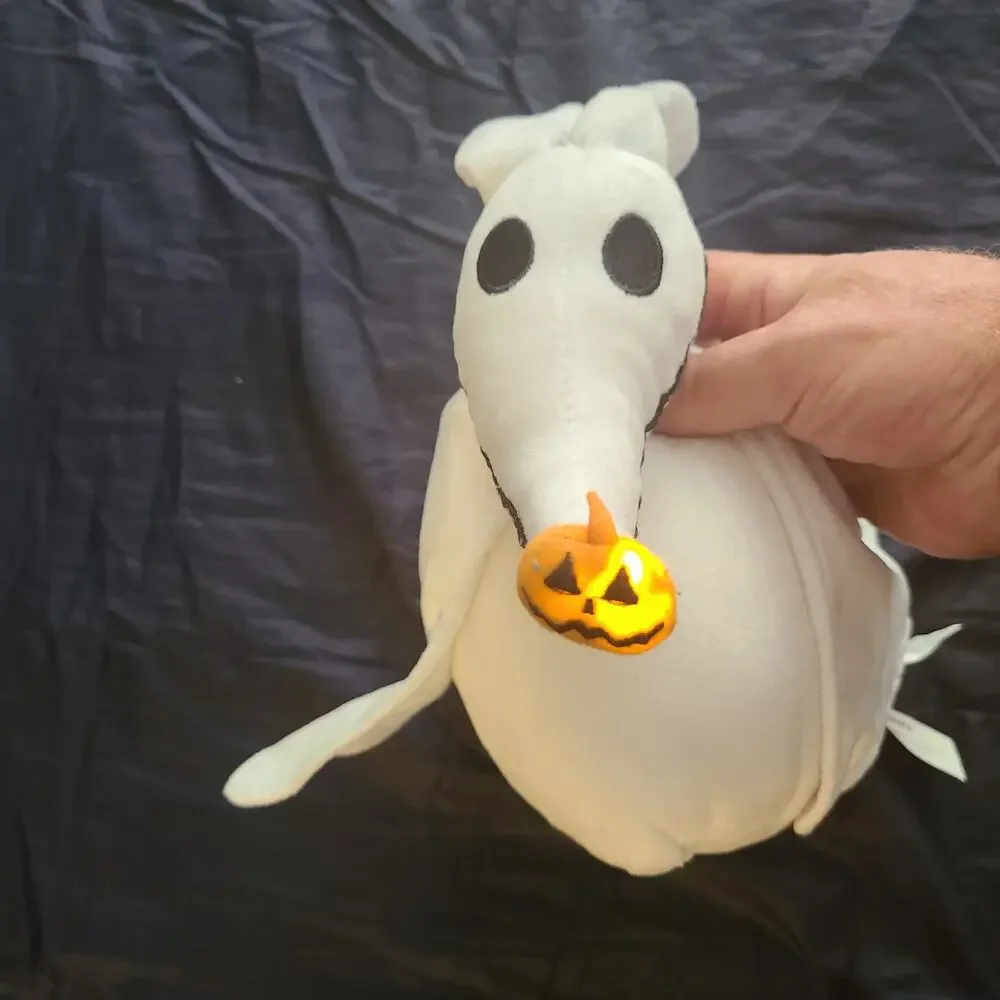 BABW Disney The Nightmare Before Christmas Zero Ghost Dog Plush - light works